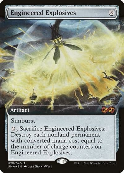 Engineered Explosives Ultimate Masters: Box Toppers Magic card