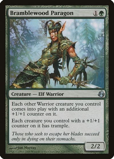 Bramblewood Paragon Morningtide Magic card