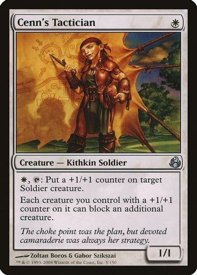 Cenns Tactician Morningtide Magic card