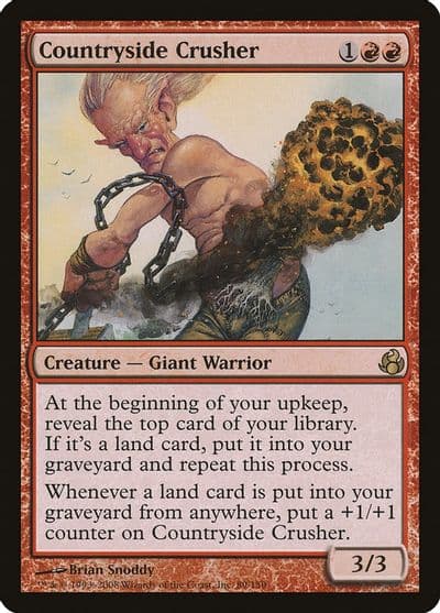 Countryside Crusher Morningtide Magic card