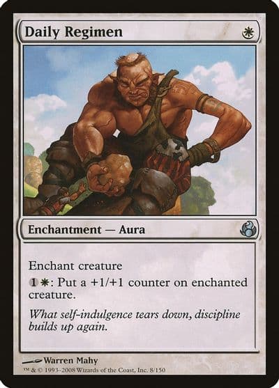 Daily Regimen Morningtide Magic card
