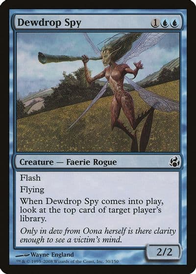 Dewdrop Spy Morningtide Magic card