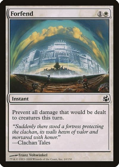 Forfend Morningtide Magic card