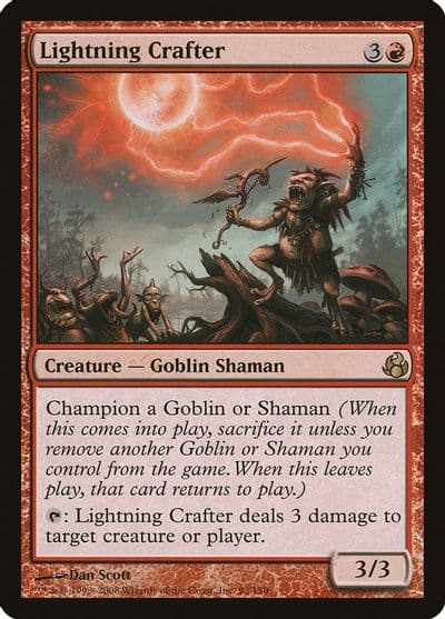Lightning Crafter Morningtide Magic card