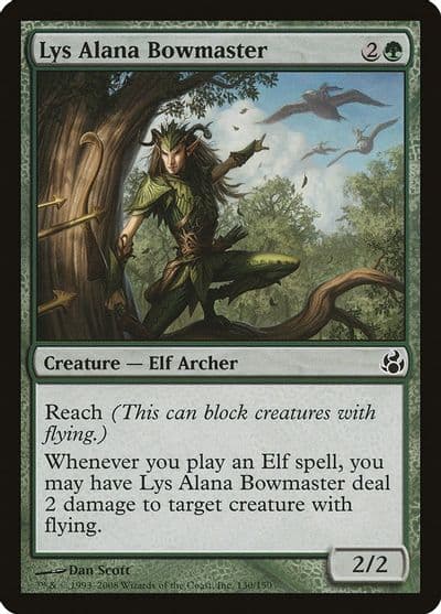 Lys Alana Bowmaster Morningtide Magic card