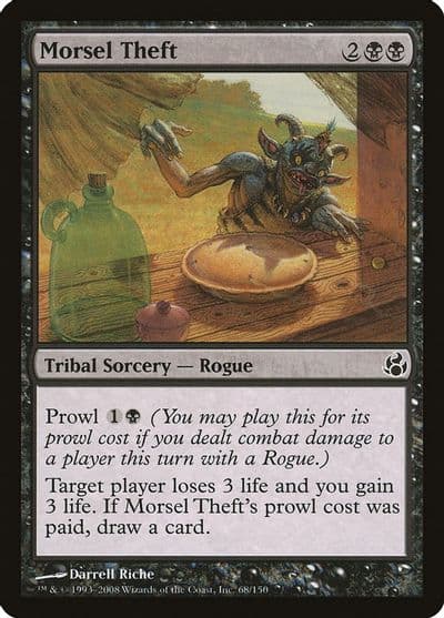 Morsel Theft Morningtide Magic card