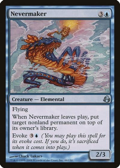 Nevermaker Morningtide Magic card