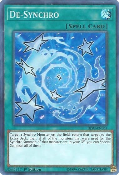 De Synchro Hidden Summoners Yu-Gi-Oh! card