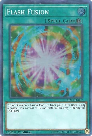 Flash Fusion Hidden Summoners Yu-Gi-Oh! card