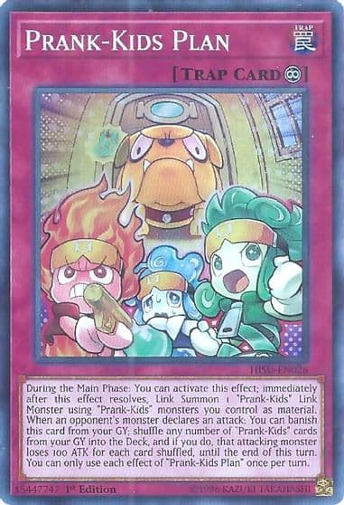 Prank Kids Plan Hidden Summoners Yu-Gi-Oh! card