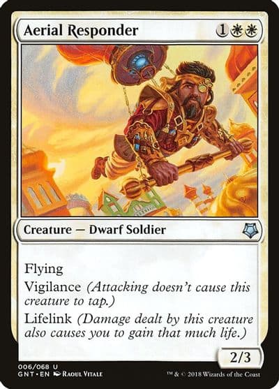 Aerial Responder Magic Game Night Magic card