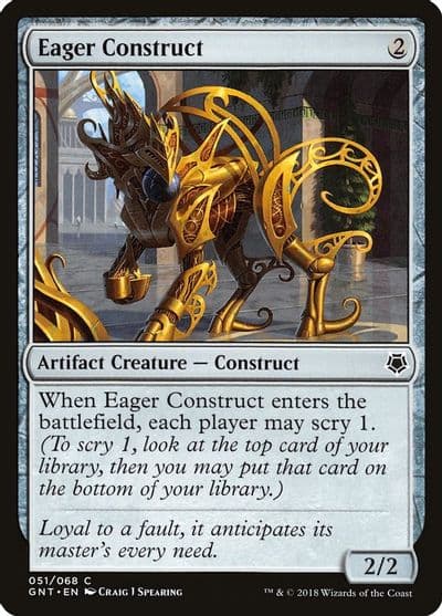 Eager Construct Magic Game Night Magic card