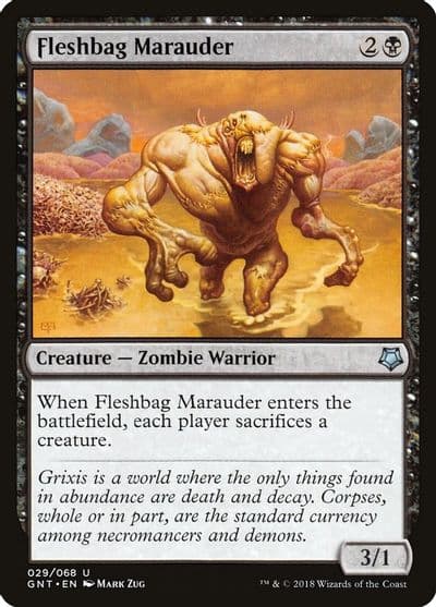 Fleshbag Marauder Magic Game Night Magic card