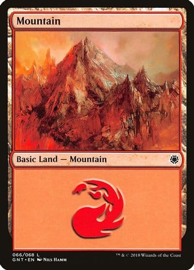 Mountain 066 Magic Game Night Magic card