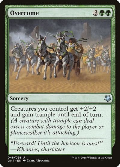 Overcome Magic Game Night Magic card