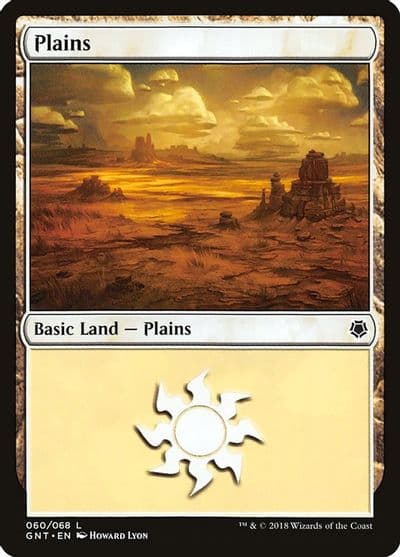Plains 060 Magic Game Night Magic card