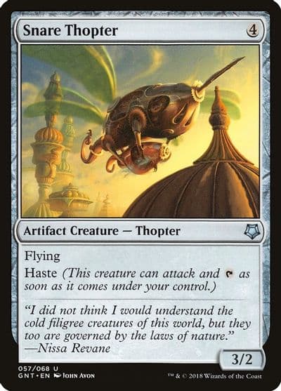 Snare Thopter Magic Game Night Magic card