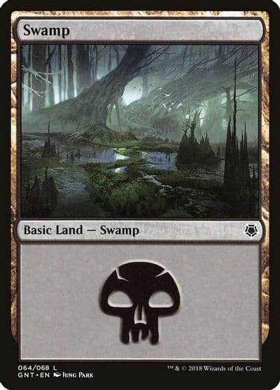 Swamp 064 Magic Game Night Magic card