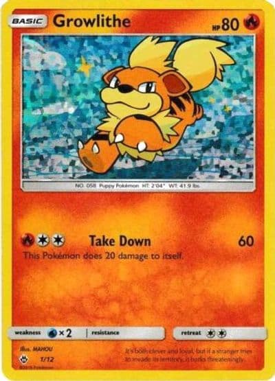 Growlithe McDonald's Promos 2018 Pokemon card
