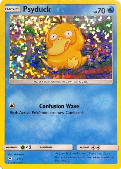 Psyduck McDonald's Promos 2018 Pokemon card