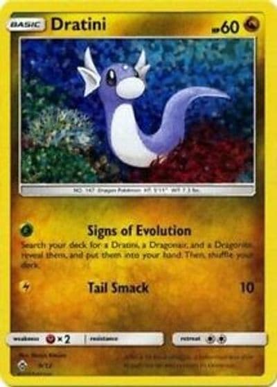 Dratini McDonald's Promos 2018 Pokemon card