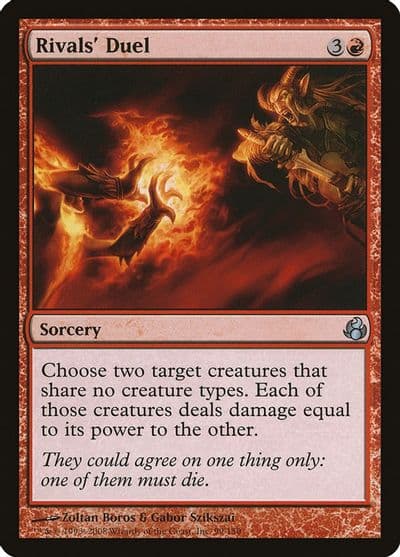 Rivals Duel Morningtide Magic card