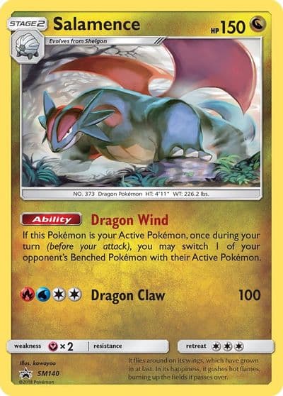 Salamence - SM140 SM Promos Pokemon card