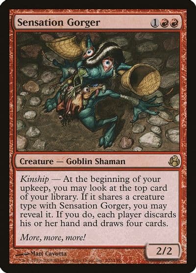 Sensation Gorger Morningtide Magic card