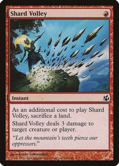 Shard Volley Morningtide Magic card