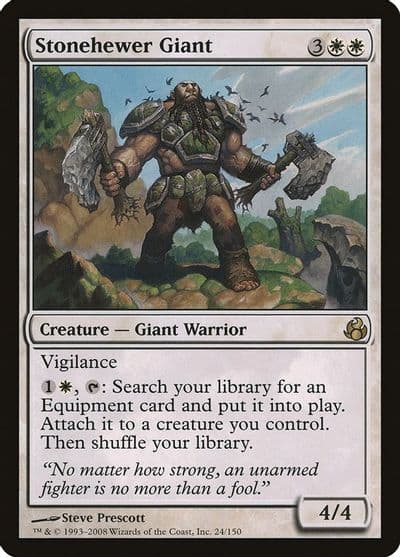 Stonehewer Giant Morningtide Magic card