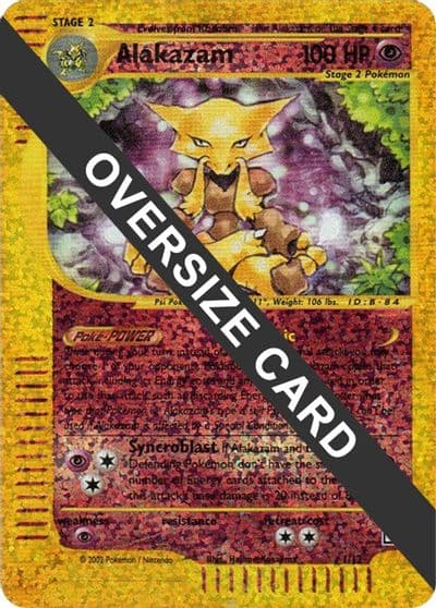 Alakazam (Box Topper) Jumbo Cards Pokemon card