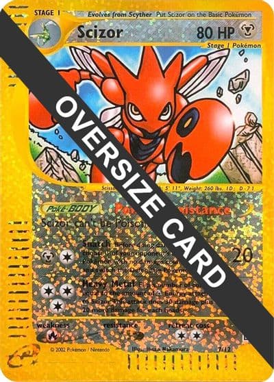 Scizor Jumbo Cards Pokemon card