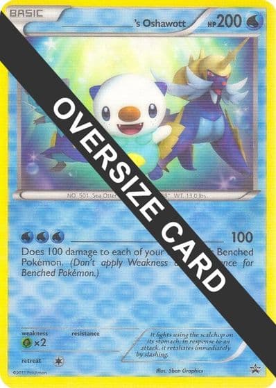 ______'s Oshawott Jumbo Cards Pokemon card