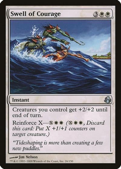 Swell of Courage Morningtide Magic card