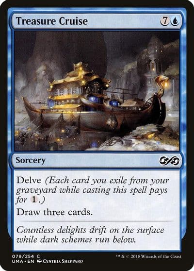Treasure Cruise Ultimate Masters Magic card