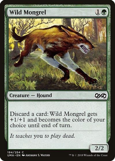 Wild Mongrel Ultimate Masters Magic card