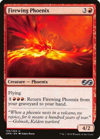 Firewing Phoenix Ultimate Masters Magic card