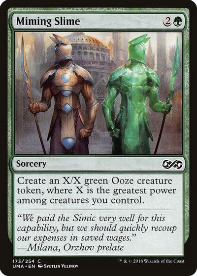 Miming Slime Ultimate Masters Magic card