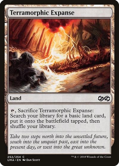 Terramorphic Expanse Ultimate Masters Magic card