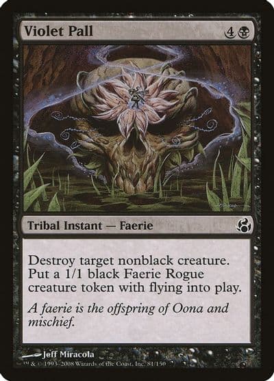 Violet Pall Morningtide Magic card