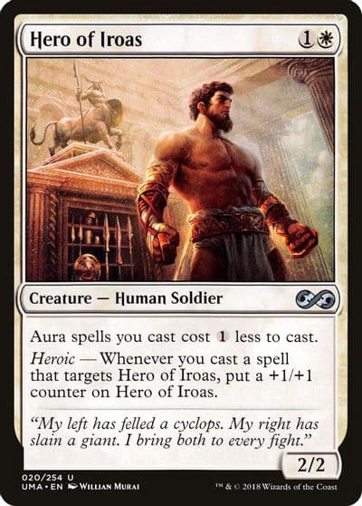 Hero of Iroas Ultimate Masters Magic card