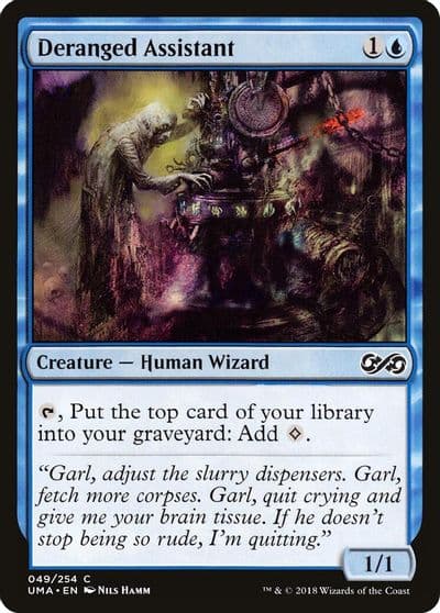 Deranged Assistant Ultimate Masters Magic card