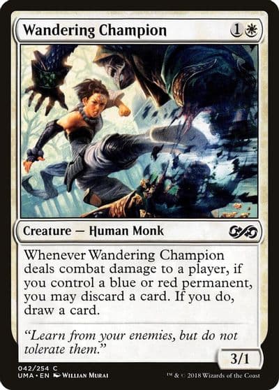 Wandering Champion Ultimate Masters Magic card