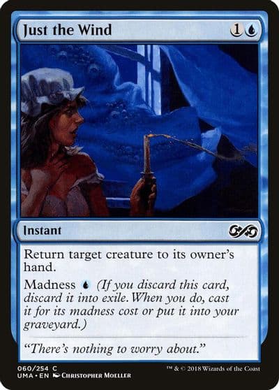 Just the Wind Ultimate Masters Magic card