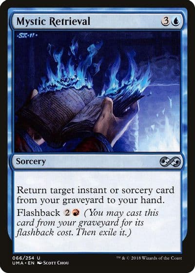 Mystic Retrieval Ultimate Masters Magic card