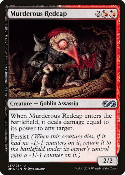 Murderous Redcap Ultimate Masters Magic card