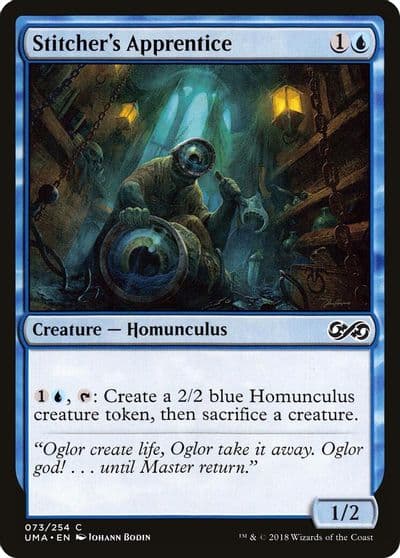 Stitchers Apprentice Ultimate Masters Magic card