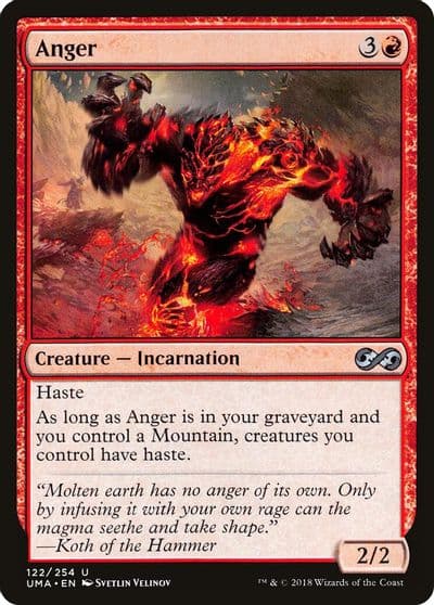 Anger Ultimate Masters Magic card