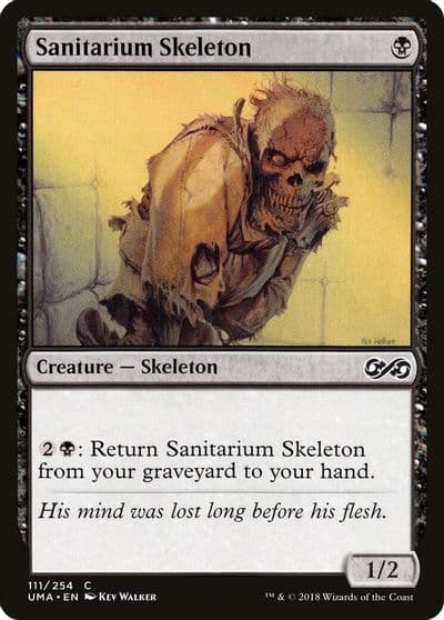 Sanitarium Skeleton Ultimate Masters Magic card