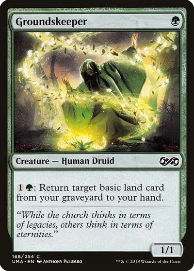 Groundskeeper Ultimate Masters Magic card